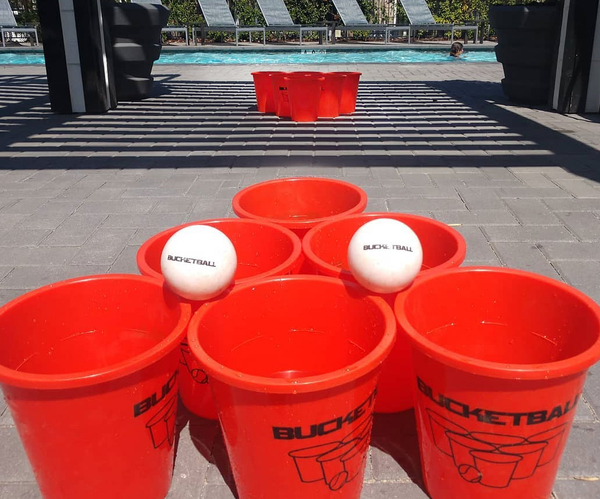 BucketBall Giant Pong Game