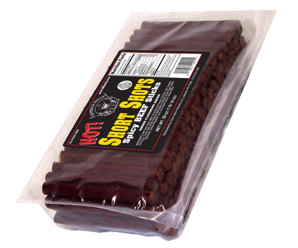 Buffalo Bills Hot Short Shot Beef Jerky Sticks