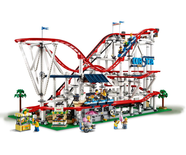 Build a Lego Roller Coaster