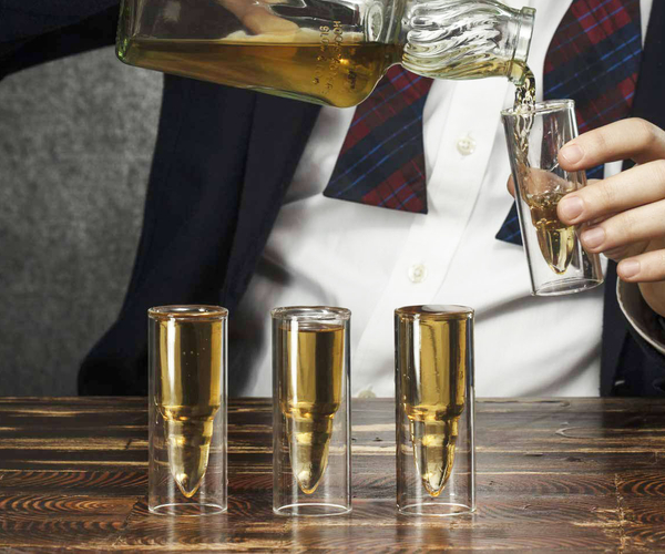 Bullet Insulated Shot Glass Set