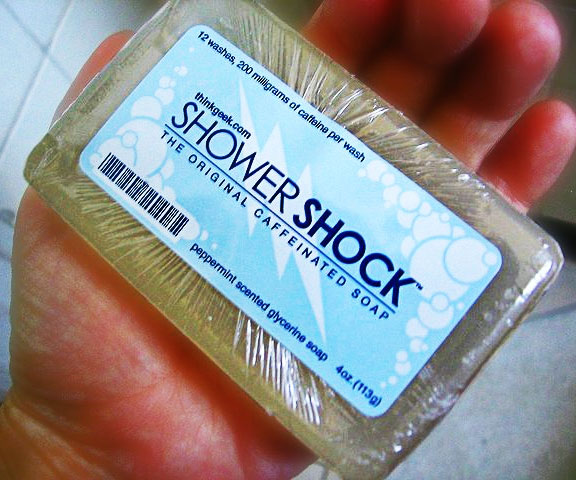 Caffeinated Soap