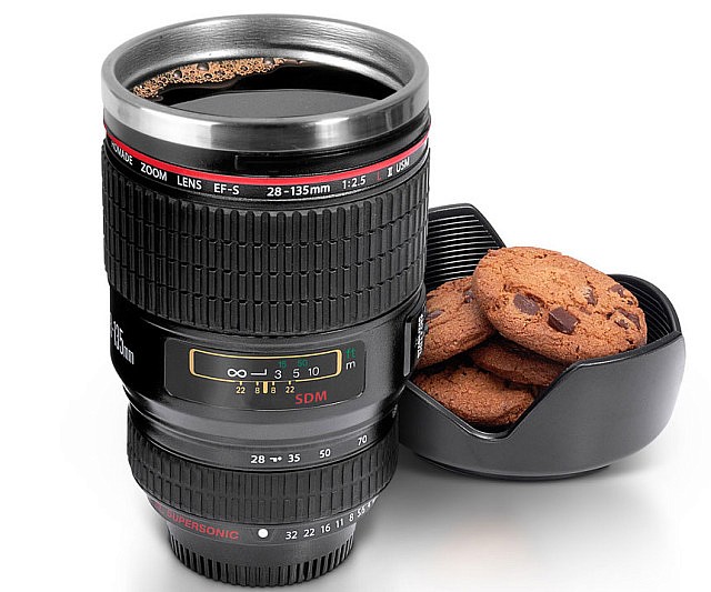 Camera Lens Coffee Mug
