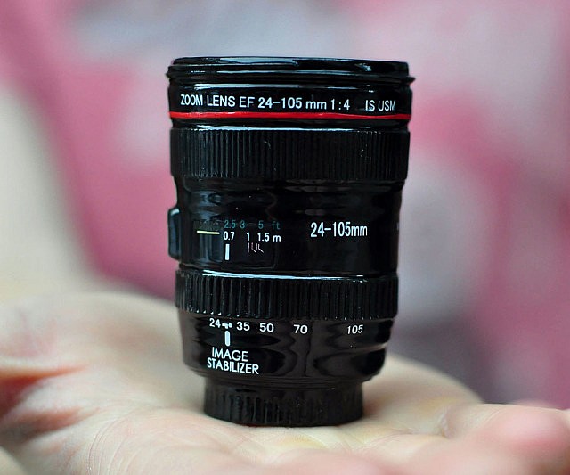 Camera Lens Shot Glass