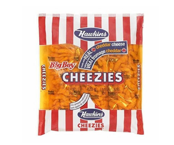Canadian Real Cheese Cheddar Cheezies