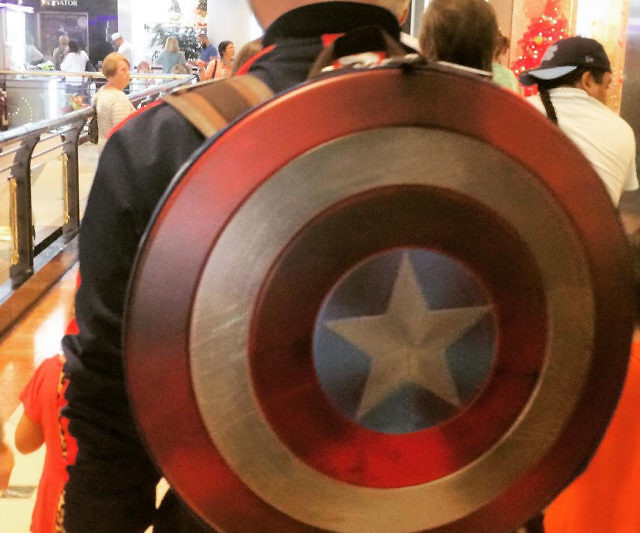 Captain America Shield Backpack