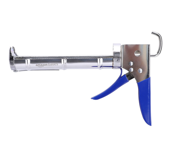 Caulk Gun for Distributing Beans