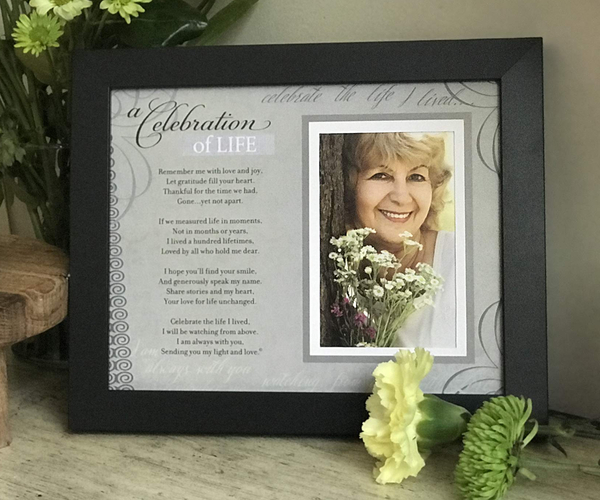 Celebration of Life Frame