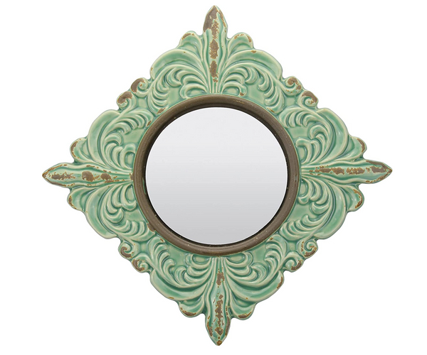 Ceramic Jade MIrror