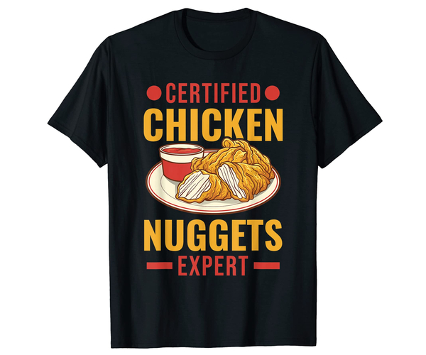 Certified Chicken Nuggets Expert Shirt