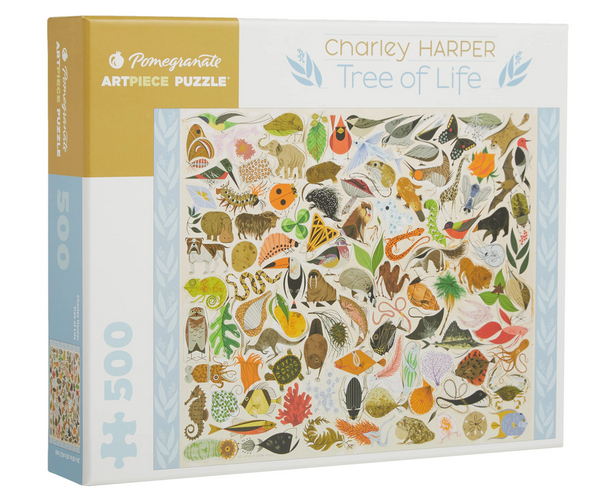 Charley Harper Tree of Life Art Piece Puzzle