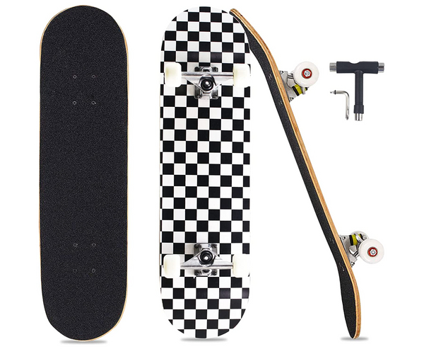 Checkboard Skateboard