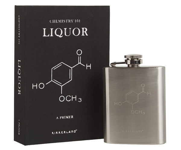 Chemistry 101 Book Flask Cover
