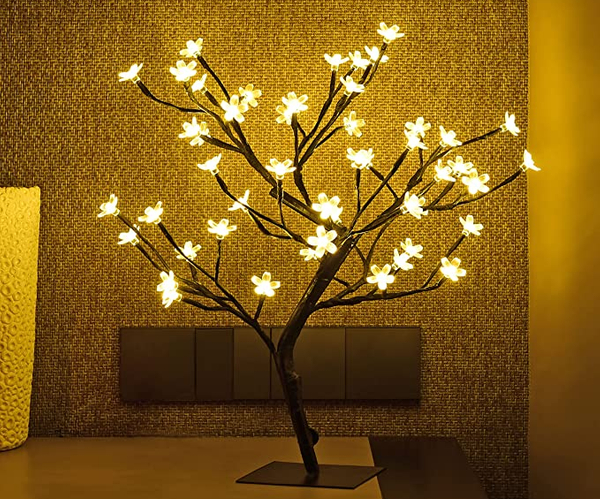 Cherry Blossom LED Bonsai Night Light