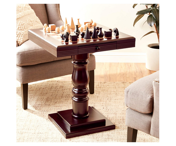 Chess Table with Drawer