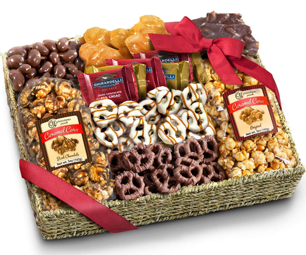 Chocolate and Caramel Gift Basket