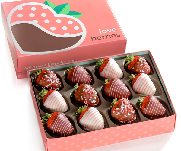 Chocolate Covered Strawberries for One