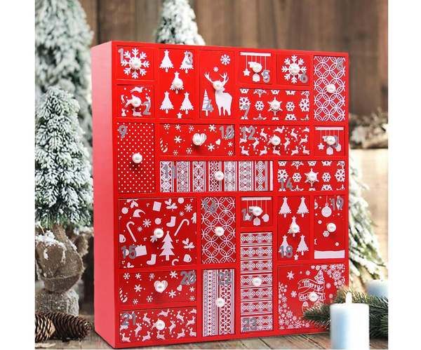 Christmas Countdown Advent Drawer Set