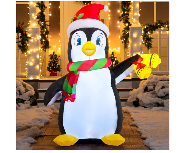 Christmas Penguin Inflatable