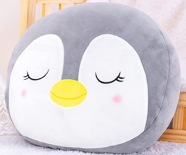 Chubby Penguin Pillow