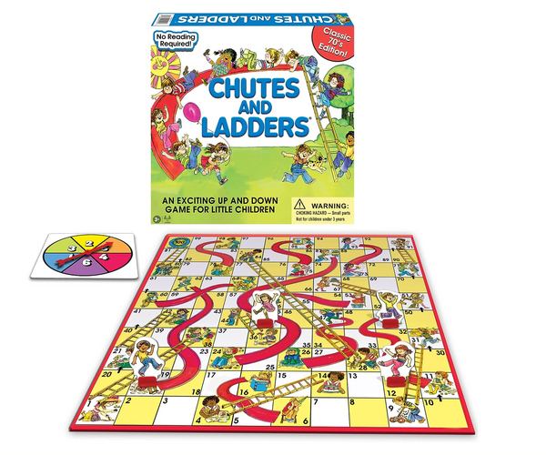 Chutes and Ladders Vintage Board Game