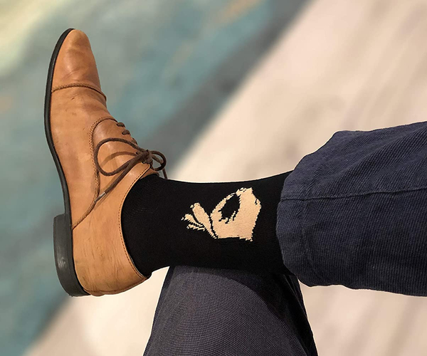 Circle Game Meme Funny Socks