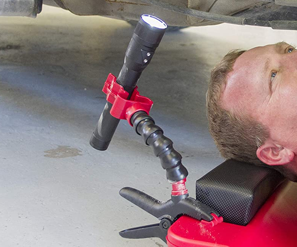 Clip On Flashlight Holder