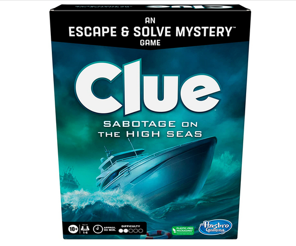 Clue Sabotage on the High Seas Game