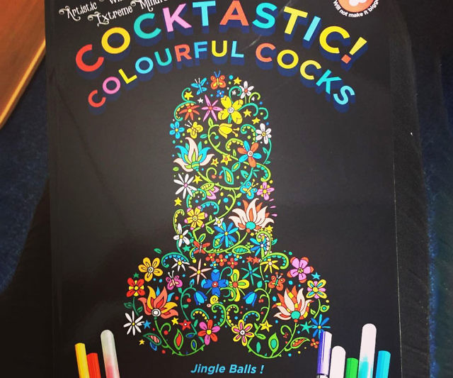 Cocktastic Coloring Book