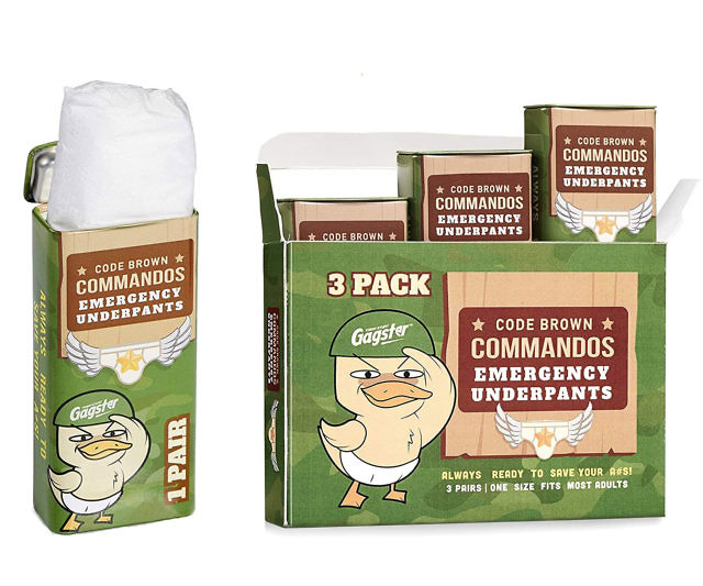 Code Brown Emergency Underpants