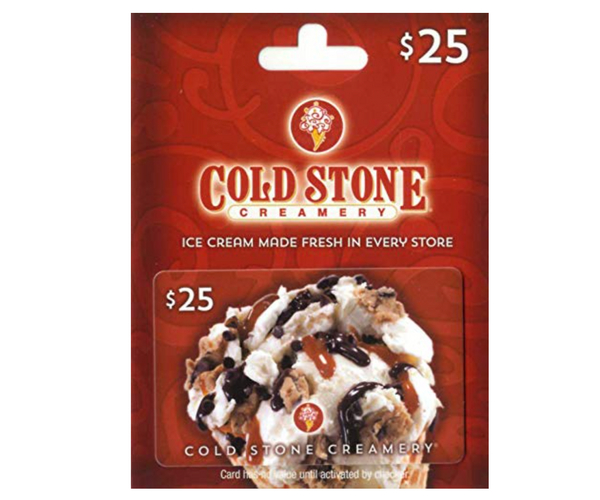 Coldstone Creamery Gift Card