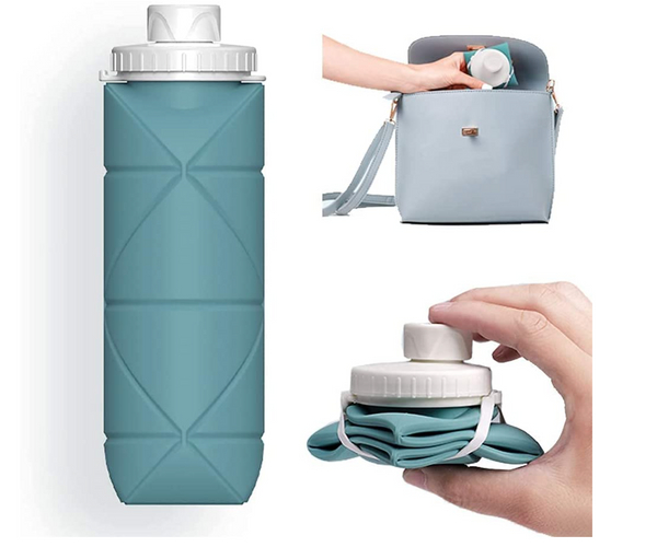 Collapse and Store Water Bottle