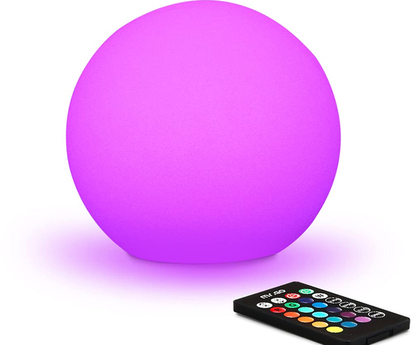 Color Changing Orb Night Light