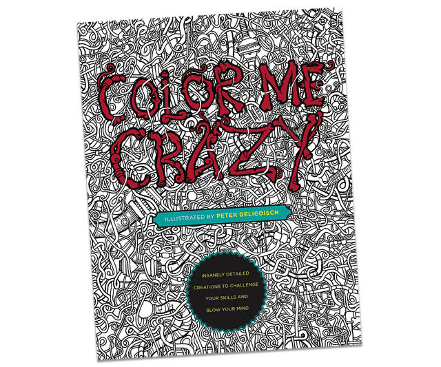 Color Me Crazy Expert Coloring Book