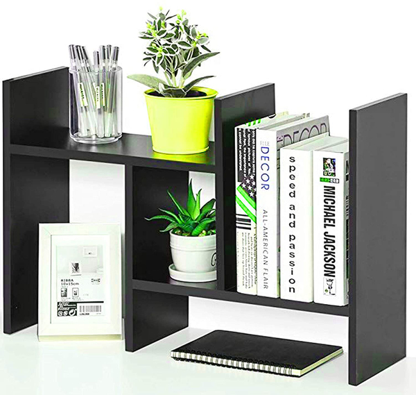 Compact Desktop Organization Shelf