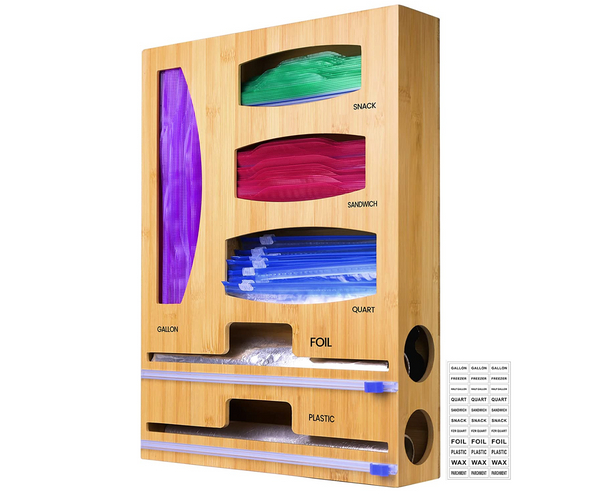 Complete Bag and Wrap Organizer