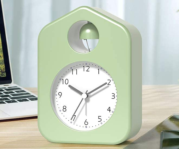 Contemporary Alarm Clock for Heavy Sleepers