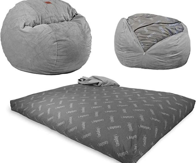 Convertible Bean Bag Chair Mattress