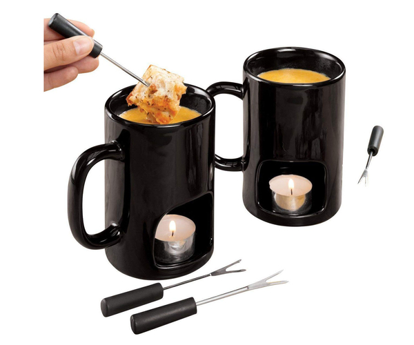 Couple's Fondue Mug Set