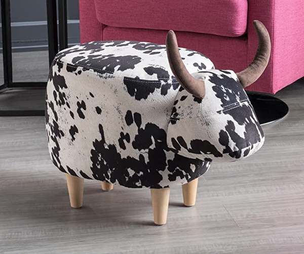 Cow Ottoman