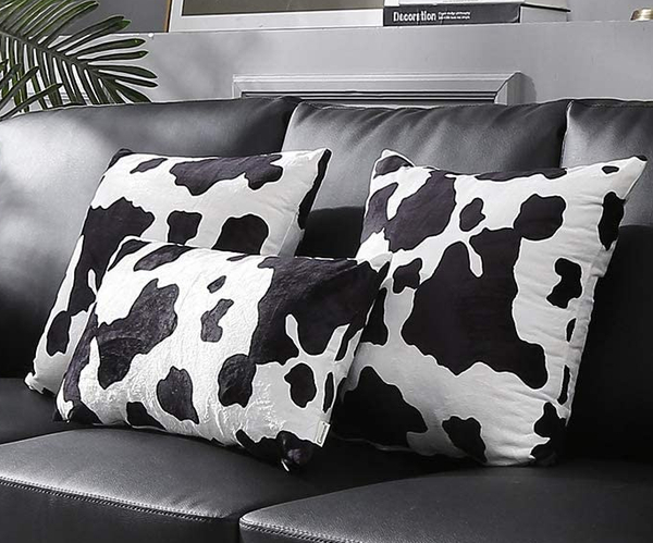 Cow Print Pillow