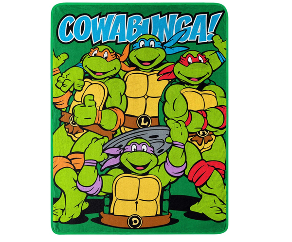 Cowabunga TMNT Fleece Blanket