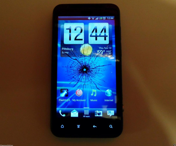 Cracked Screen Static Cling Pack