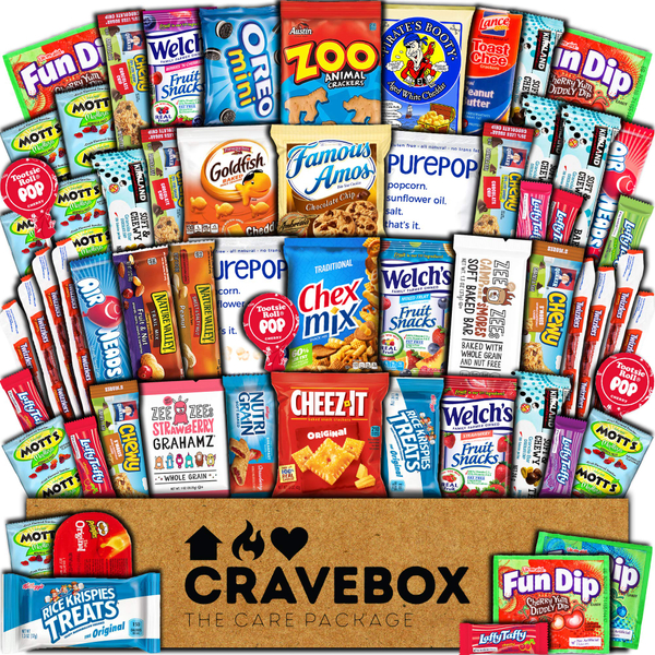 CraveBox Snacks Care Package