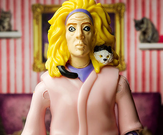Crazy Cat Lady Action Figure Set