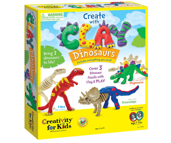 Create Your Own Clay Dinosaur Kit