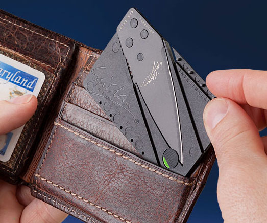 Credit Card Sized Folding Knife