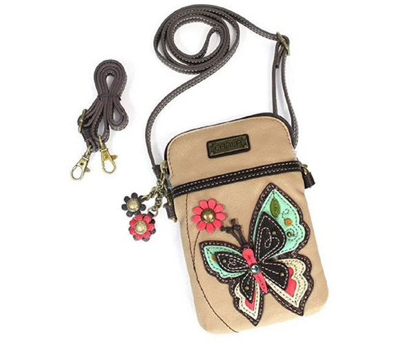Crossbody Butterfly Cell Phone Bag