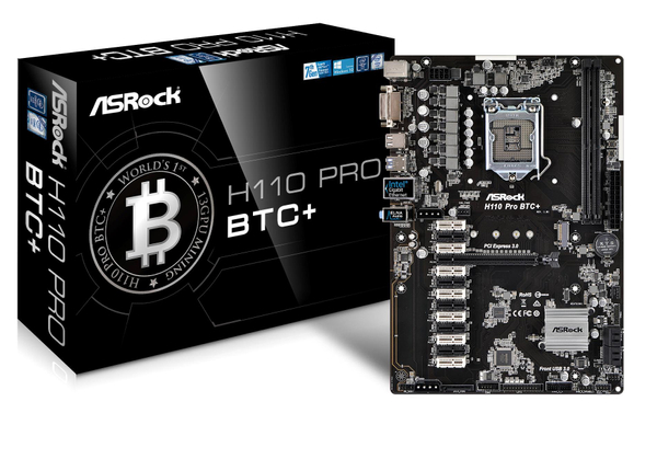 Cryptocurrency Mining Motherboard