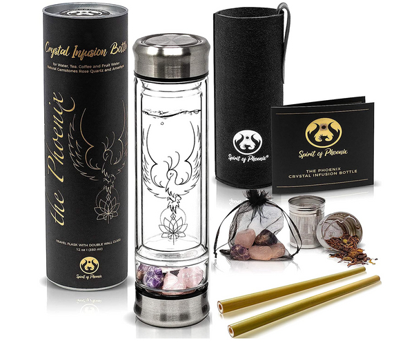 Crystal Infused Water Bottle