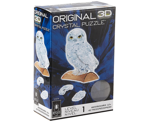 Crystal Owl 3D Puzzle